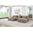 Ballymena Modular Corduroy Sectional-317594842
