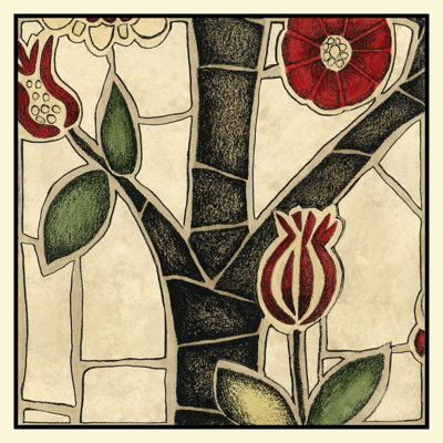 Floral Mosaic III by Megan Meagher - Wrapped Canvas Art Prints