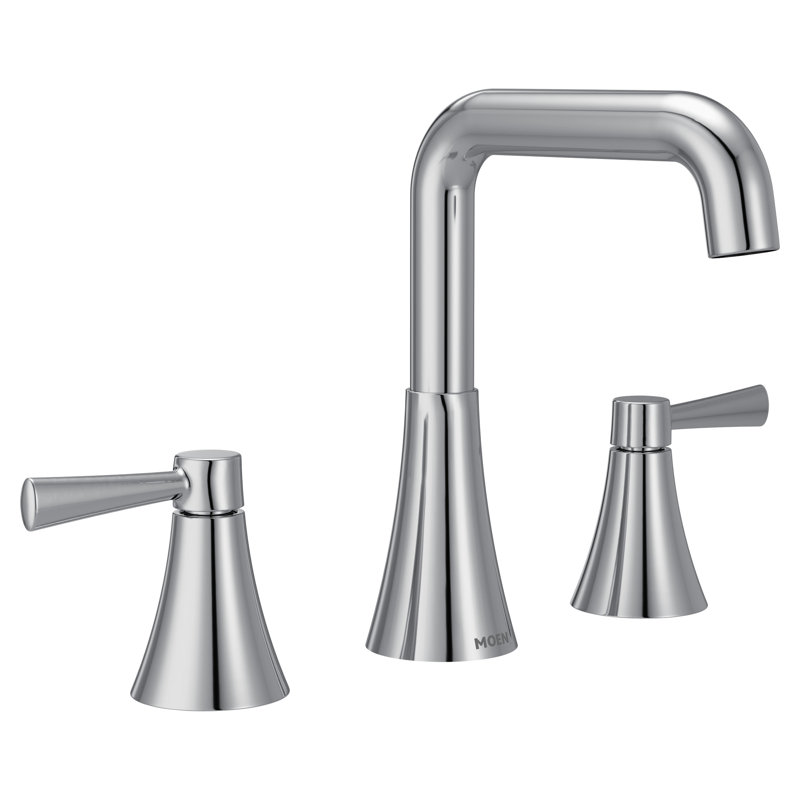 Ronan Two-Handle Widespread Lavatory Faucet, Chrome