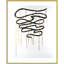 «Weeping Ribbon I» par Michael Willett, impression sur bois encadrée-109724894