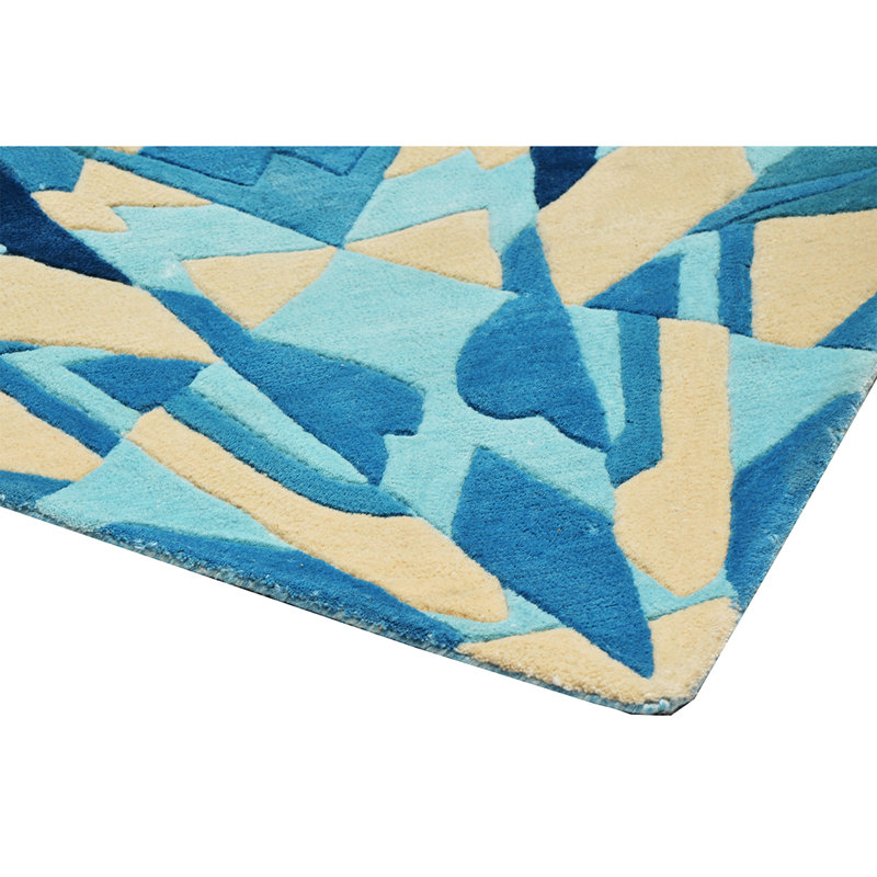 Abstract Area Rug, Novelty 5' x 8'