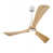 Blanc mat / bois naturel est en rupture de stock