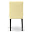 Ensemble de table et chaises de cuisine 7 pièces comprenant une table de salle à manger rectangulaire et 6 chaises rembourrées en similicuir de lait de poule, noir-706902876-791976189-791976187