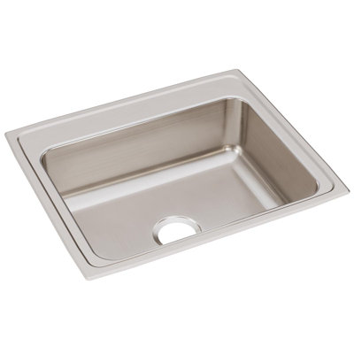 Lustertone 25" L x 21.25" W Drop-In Kitchen Sink