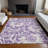Alfonzo Flatweave Washable Floral Indoor / Outdoor Rug-701348691