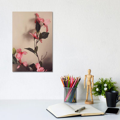 Petals at Dusk 1 Piece Wrapped Canvas Wall Art