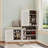 Multi Functional Shoe Storage Cabinet With Bench-2109488998