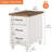 Off White Kids Nightstand With Charging Station For Kids Bedroom-1011329469