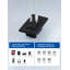 Prise quadruple inviolable standard de 20 ampères-74708433-74708436