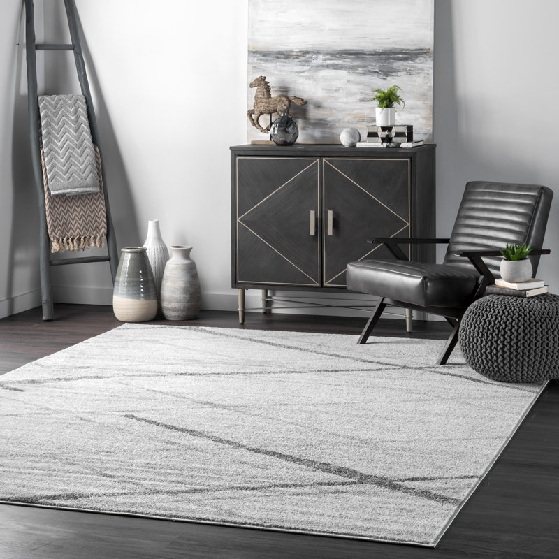 Rogin Geometric Area Rug, Rectangle 249 x 351cm