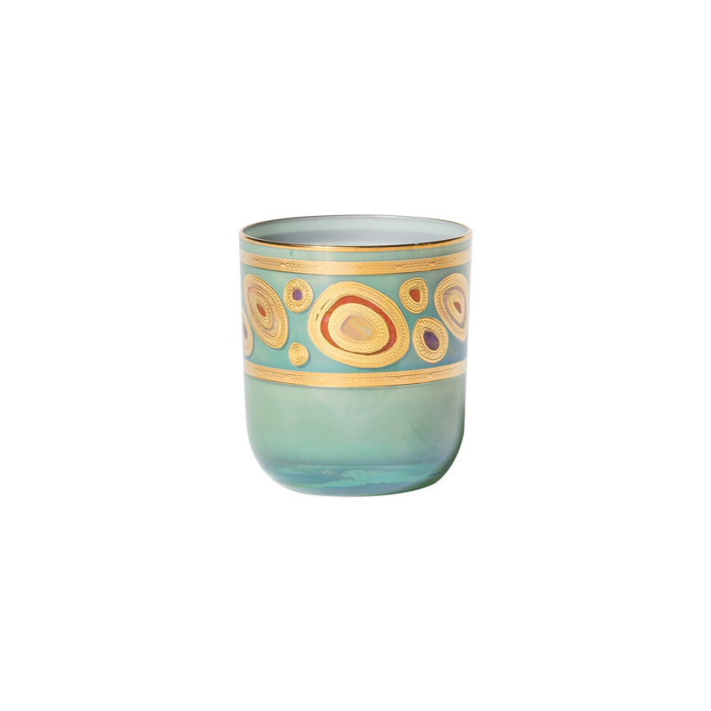 Regalia Whiskey Glass, Aqua