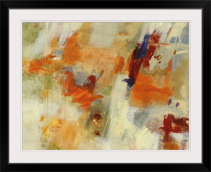 Glensperth Algorithm' by Jill Martin Painting Print, 20" H x 24" W x 1" D, Black Framed
