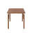 Kobe Modern Dining Table – Brown