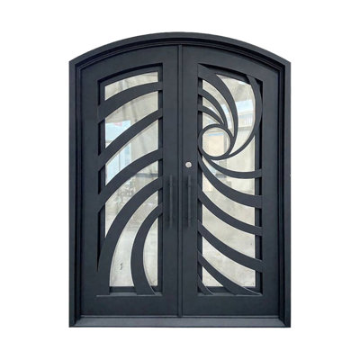 Spiral Tide Double Iron Door