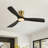 Karlena 52'' Ceiling Fan With Light Kit And Remote Control (Set of 2)-554674997