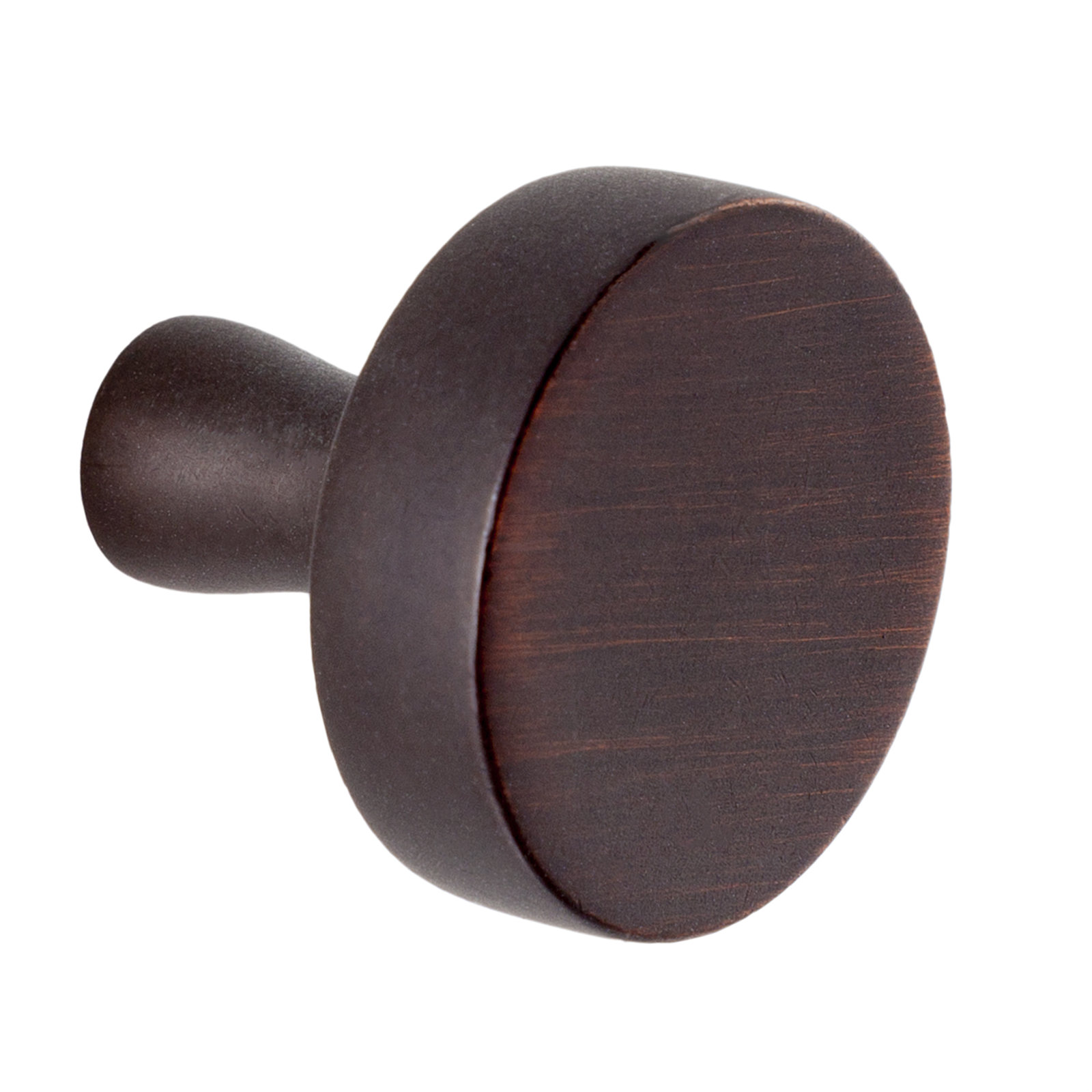 The Perfect Knob 1-1/8" Round Knob, Oil Rubbed Bronze