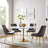 Lippa 60" Round Wood Dining Table-1791494435