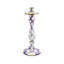 Violet Check Candlestick