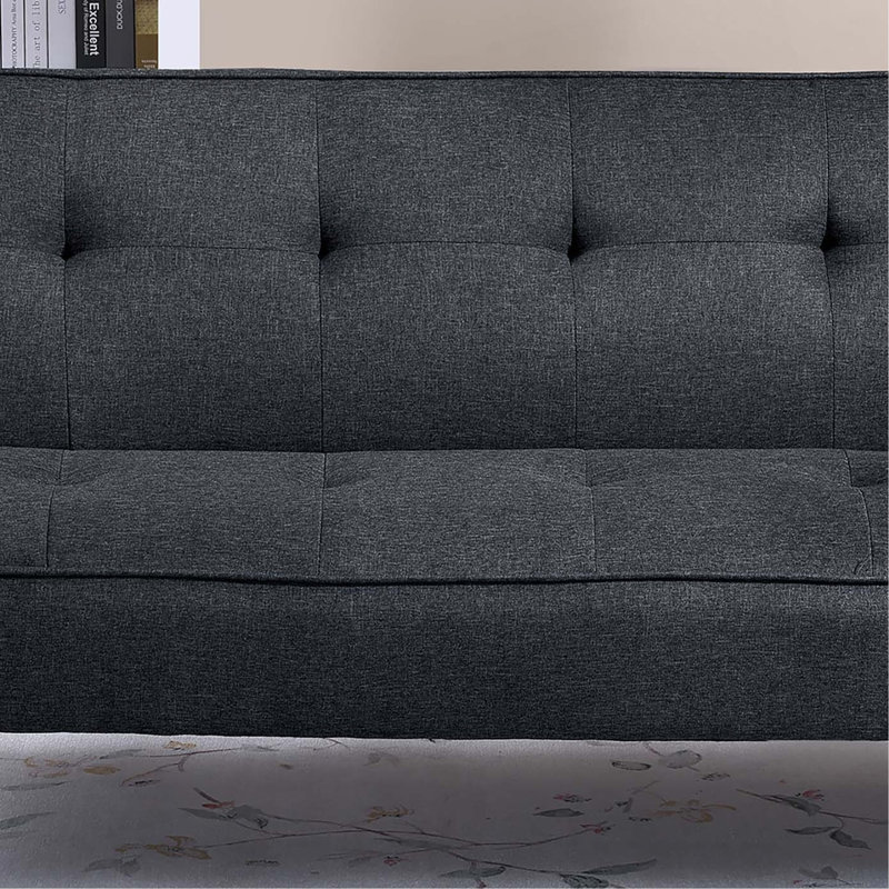 Coussin en velours côtelé contemporain, Gris