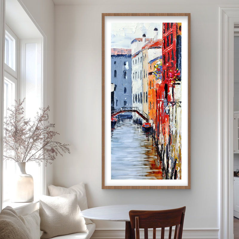The Grand Canal Venice - Bridge Office Framed Matted Print