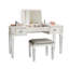Bureau de coiffeuse en miroir avec tiroirs