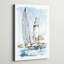 «Sailing Into The Harbor I» par Ethan Harper - peinture sur toile tendue-1745398626-1860509764-1860509820