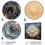 «Mystical Blue Flower - Boho Mandala», reproduction d'art-1448169520-1448169533