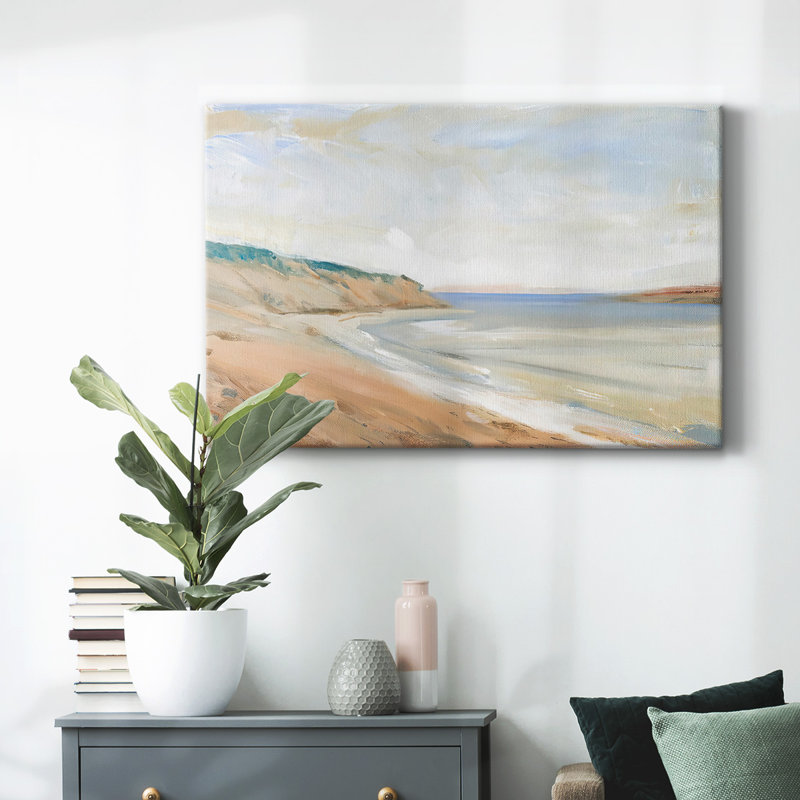 Shoreline Study I-Gallery Wrapped Canvas, 12" H x 18" W