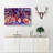 Two Beautiful Trees In Abstract - Wrapped Canvas Painting-55303769