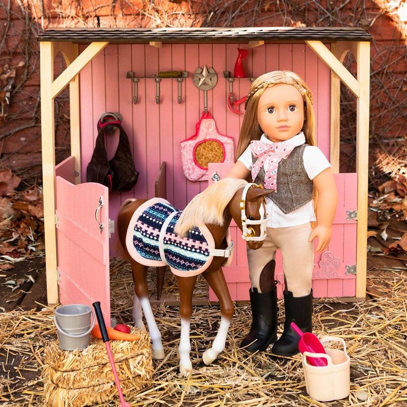 Sioar Leah Riding Doll Accessories Set