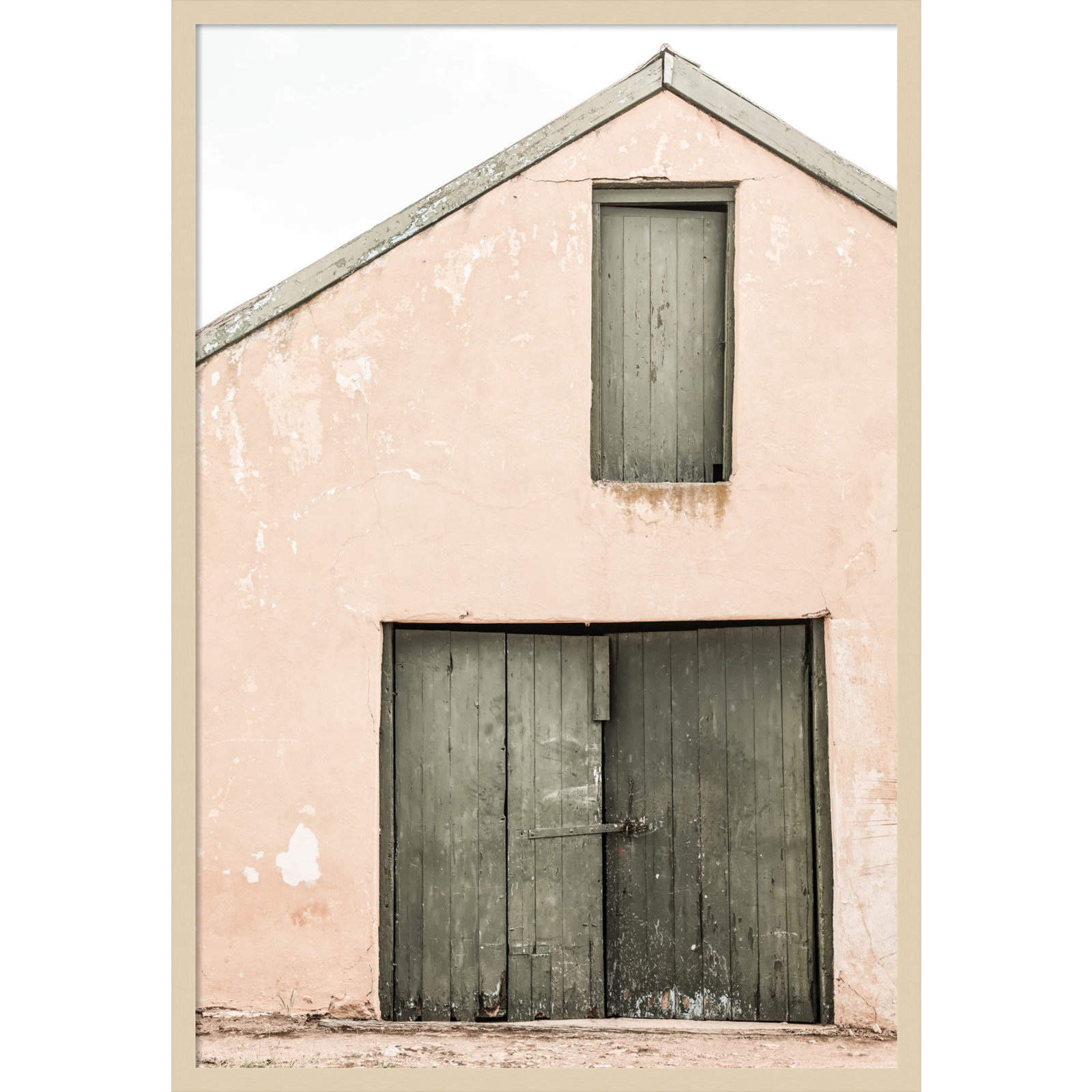 Pineland "Karoo Farm House" Print, Brown, 41" H x 28" W