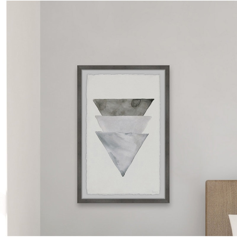 «Reversed Pine Tree», reproduction encadrée, H 18 po x l 12 po x P 1,5 po