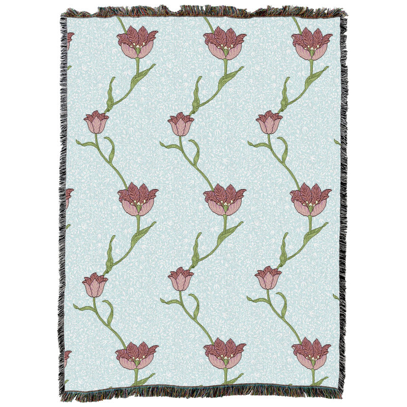 Couverture de jardin William Morris, L 72 po x L 54 po, Ciel