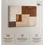 «Brown Panels III Canvas Modern Boho Abstract» par-1390922410-1390922415