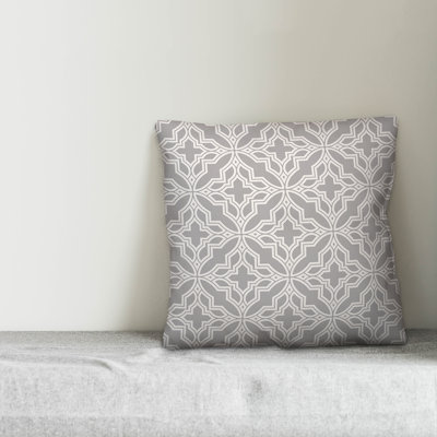  Geo Quatrefoil Pillow Cover & Insert