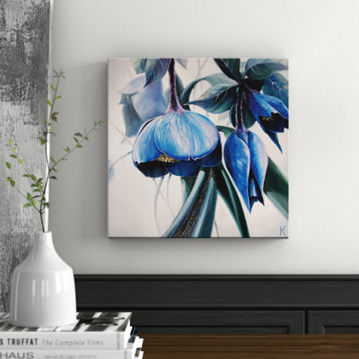 Winter Rose by Olena Kosenko - Wrapped Canvas Painting