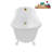 53.1'' x 25.6'' Freestanding Soaking Acrylic Bathtub-72770164-76275075