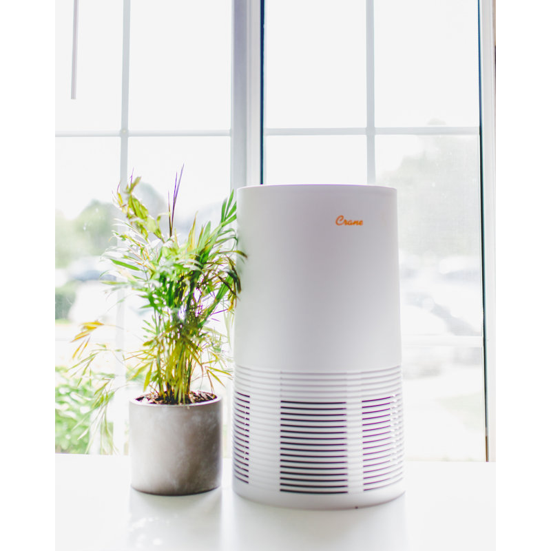 Air Purifier UV Light for Up To 300 Sq. Ft. with HEPA filter, For Small To Medium Sized Rooms
