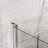 34"X 72" Bifold Frameless Glass Shower Door 1/4 Inch Tempered Clear Glass Pivot Swing Shower Panel, Foldable-120984703