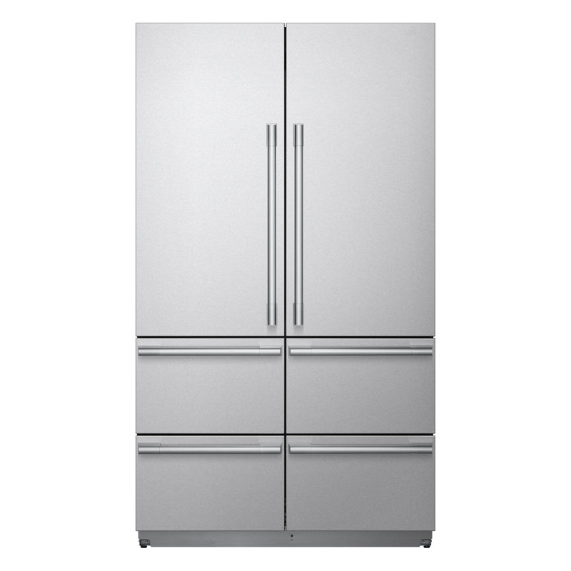 48-Inch Built-In French Door Refrigerator