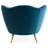 Ripple Upholstered Barrel Chair