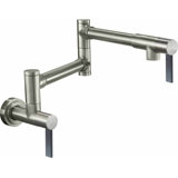 Corsano Contemporary Pot Filler Dual Handle Wall with BFB Series Handle