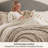 Bedsure Boho Comforter Set With Plaid Throw Blanket And Decorative Pillow-105528931-105528924