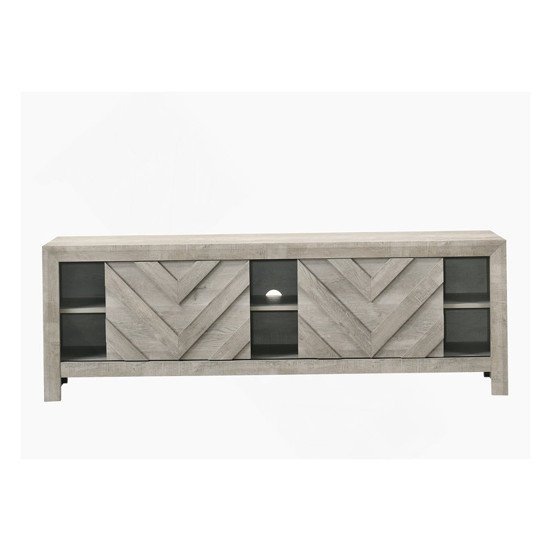 Meuble télé 1pc, Gris clair