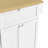 3PCS Sets Farmhouse Kitchen Island With 2 Stools, Drop Leaf,  Cabinet, Drawers, Door Shelves, Power Outlet-383640468