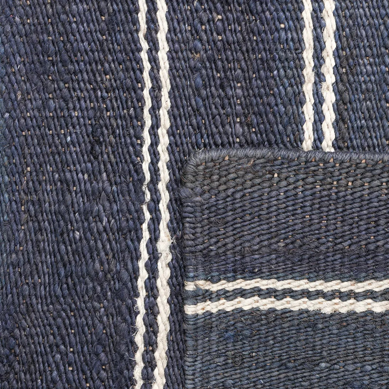 Lilly Striped Area Rug, Runner 2'6" x 8'