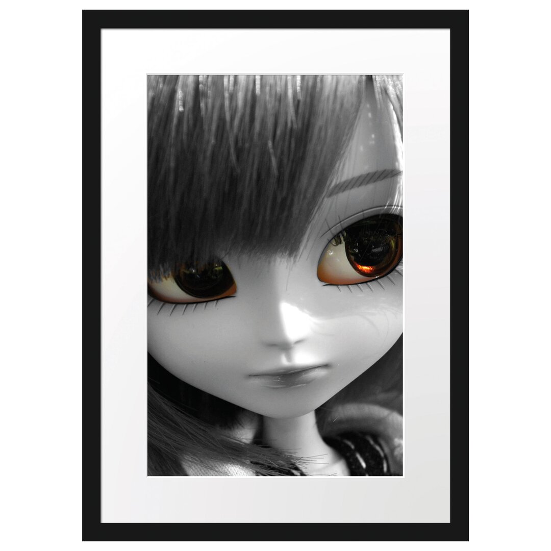 Gerahmter Kunstdruck Pullip Doll in Summer Meadow