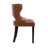 Dekyra Upholstered Side Chair in Brown
