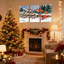 «Christmas Winter Forest Foxes Snow Pineberries», ensemble de 3 impressions d'art sur toile-243926598