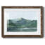 Montagnes vertes et grises I - Tableau encadré sous verre acrylique, grand format, idéal pour le salon-612890224-612890235